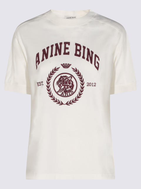 [Anine Bing] T-shirts Short Sleeve FW26 A0812695WKHA3