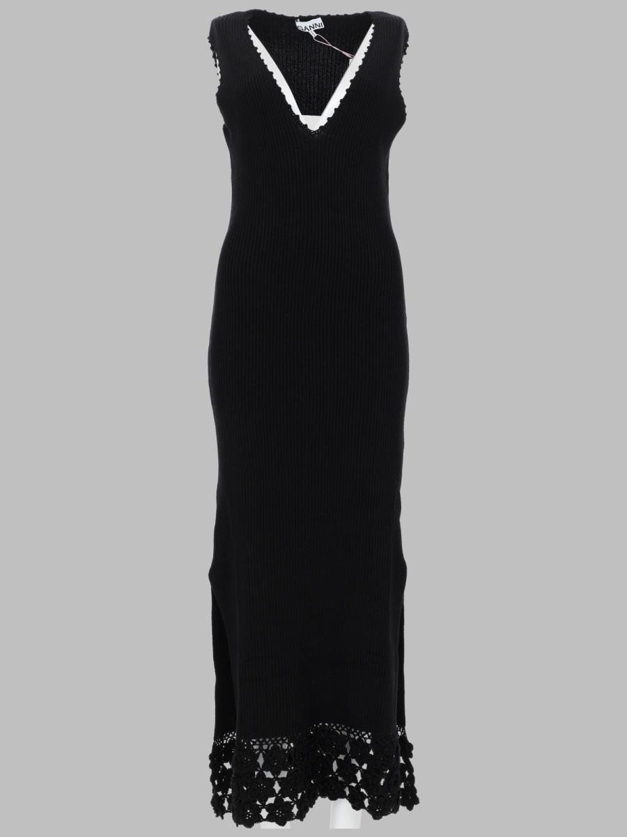 [GANNI] Sleeveless dress SS26 A1030474_099