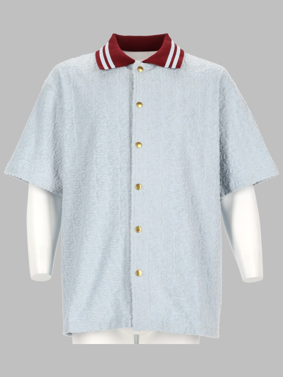 [DROLE DE MONSIEUR] Shirts FW26 SH221_CO201BLUE