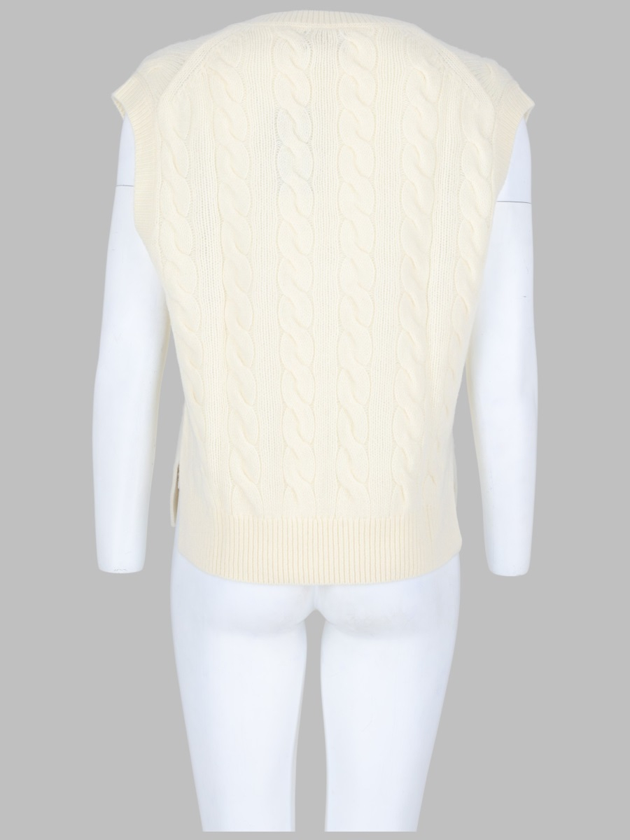 [Polo Ralph Lauren] Vest FW26 211949994_002AUTHENTICCREAM