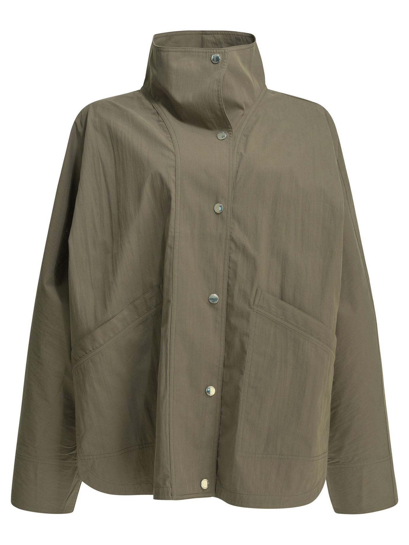 [TOTEME] Raincoat FW26 253-WRO0222-FB0427-391CLOVE