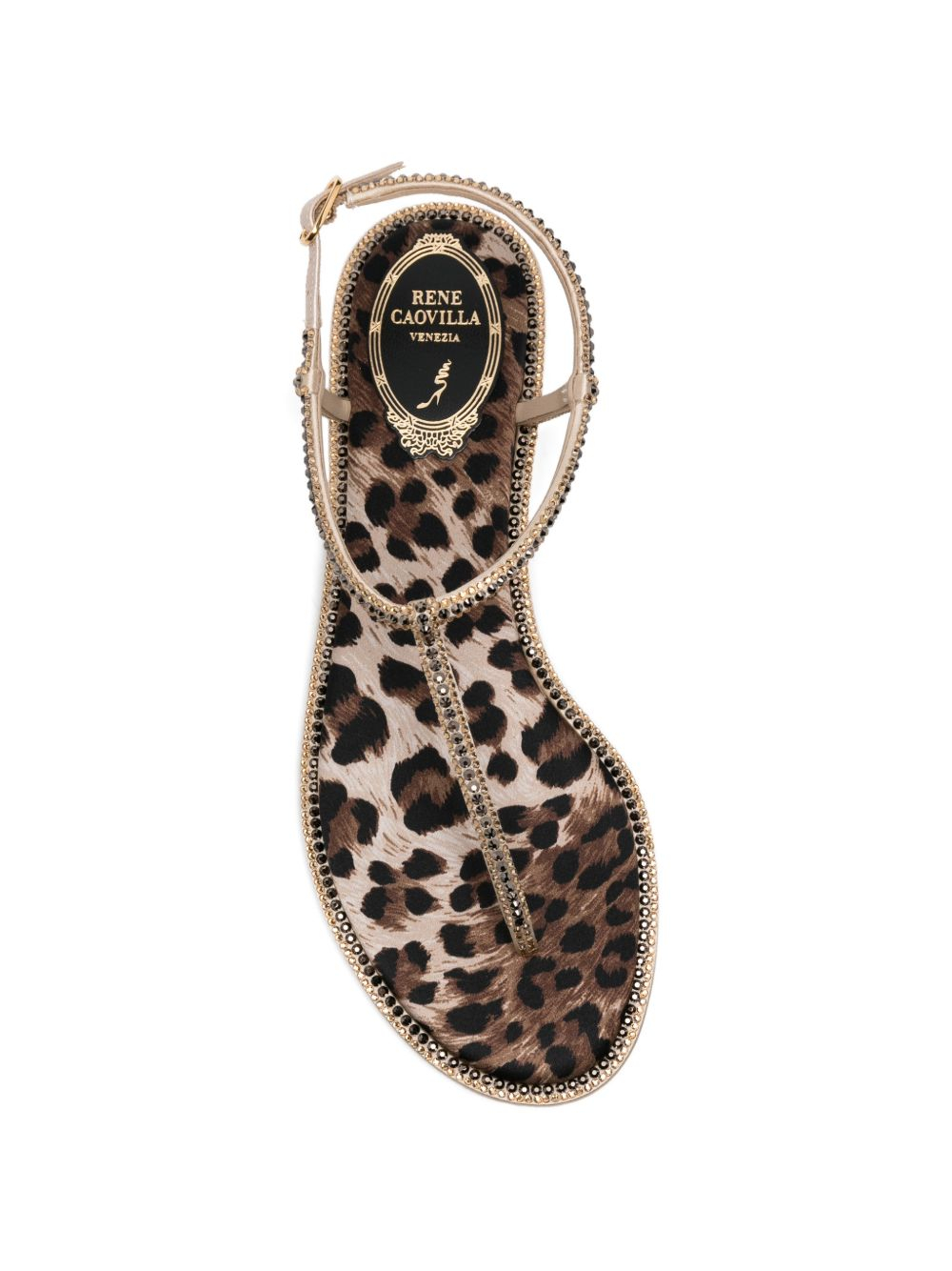[RENÉ CAOVILLA] Slippers FW26 C09375-010R001Y450