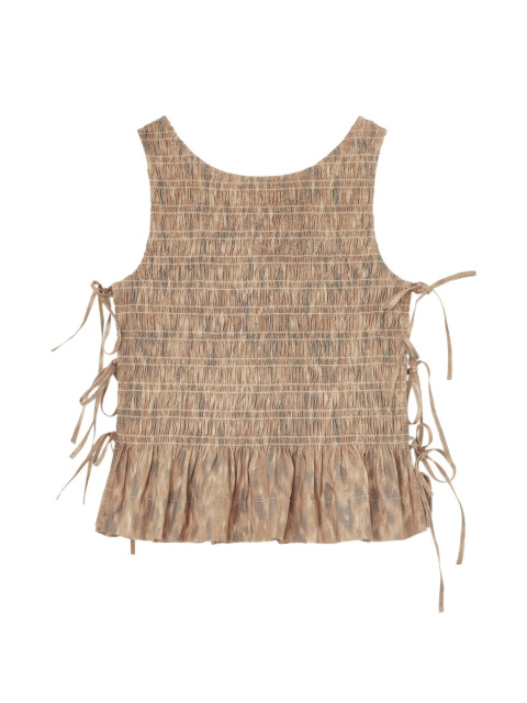 [GANNI] T-shirts Sleeveless SS26 A1040271ZZT