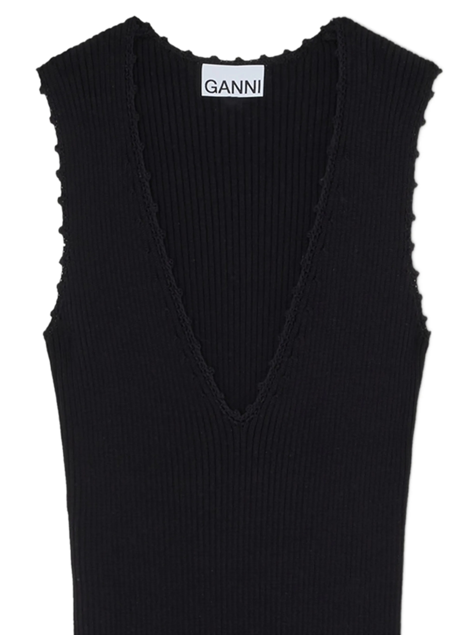 [GANNI] Sleeveless dress SS26 A1030474099