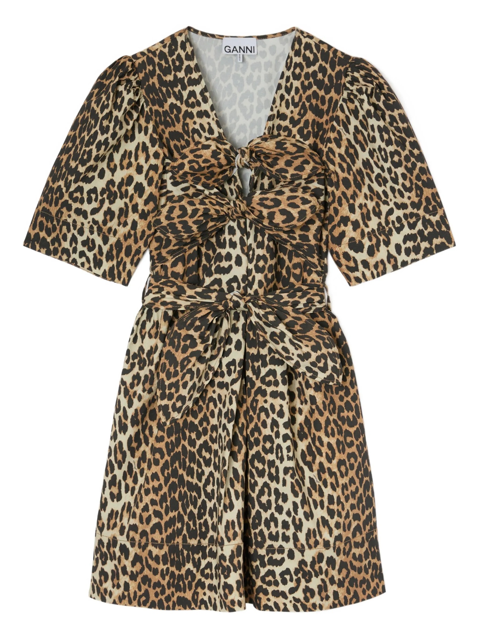 [GANNI] Short sleeve dress SS26 A1030250943