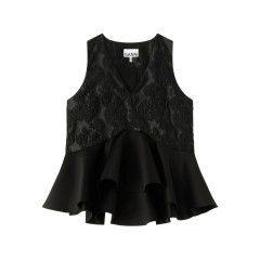 [GANNI] Shirts Sleeveless SS26 A1040097099