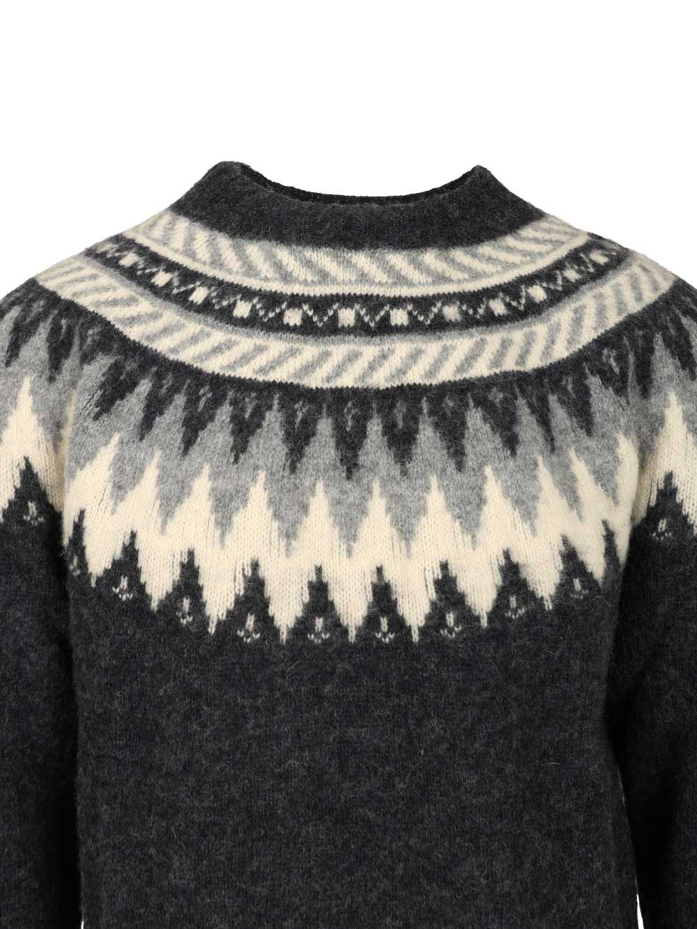 [Howlin] Knitwear FW25 MAGICIAN IN THE MOUNTAINCHARCOAL