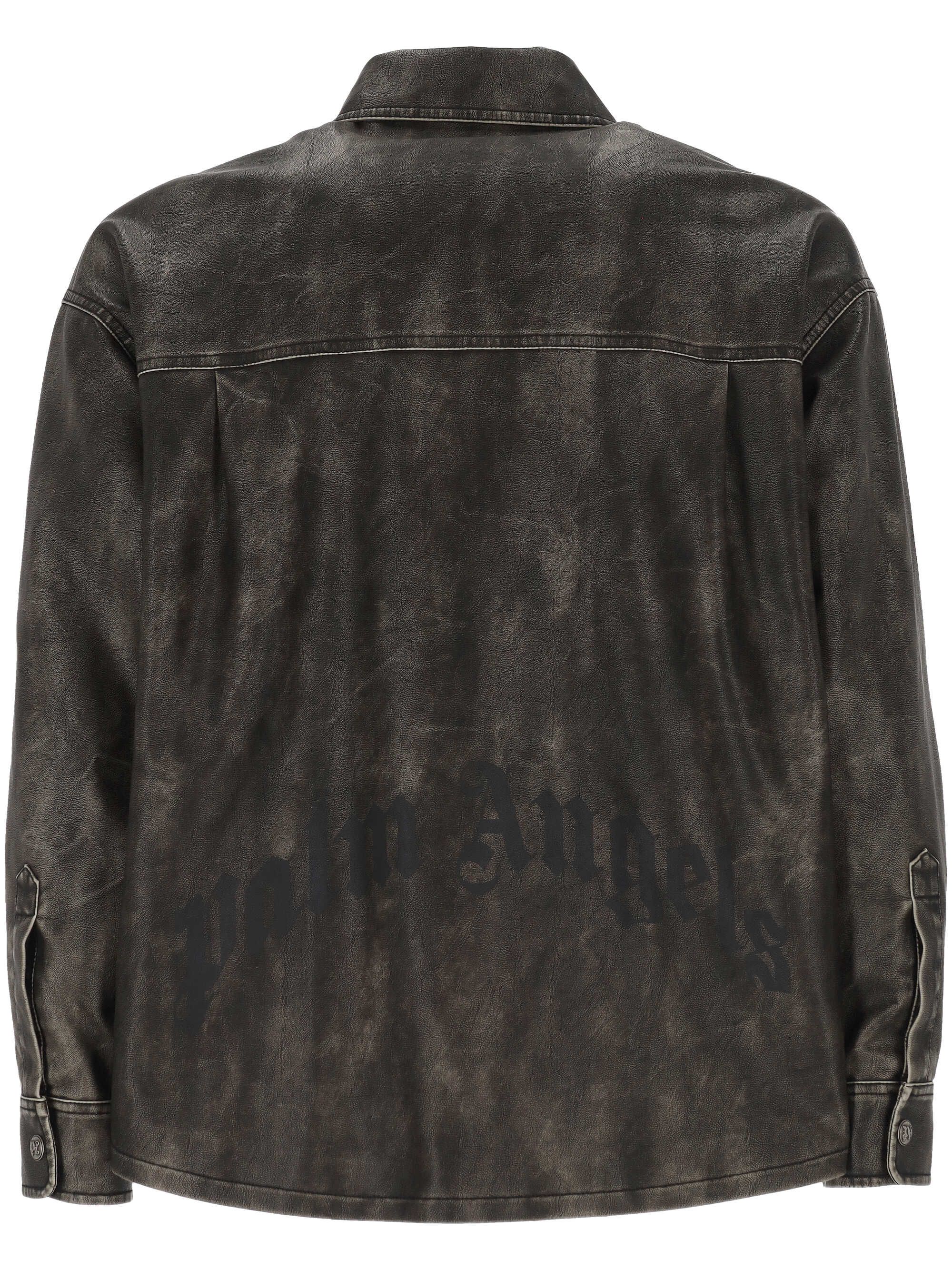 [Palm Angels] Shirts Long Sleeve FW25 PWJE009F25FAB0010710