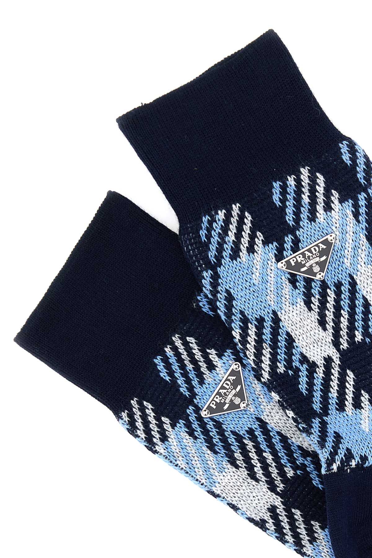 [Prada] Socks FW24 66557SOOO15C4 F0008