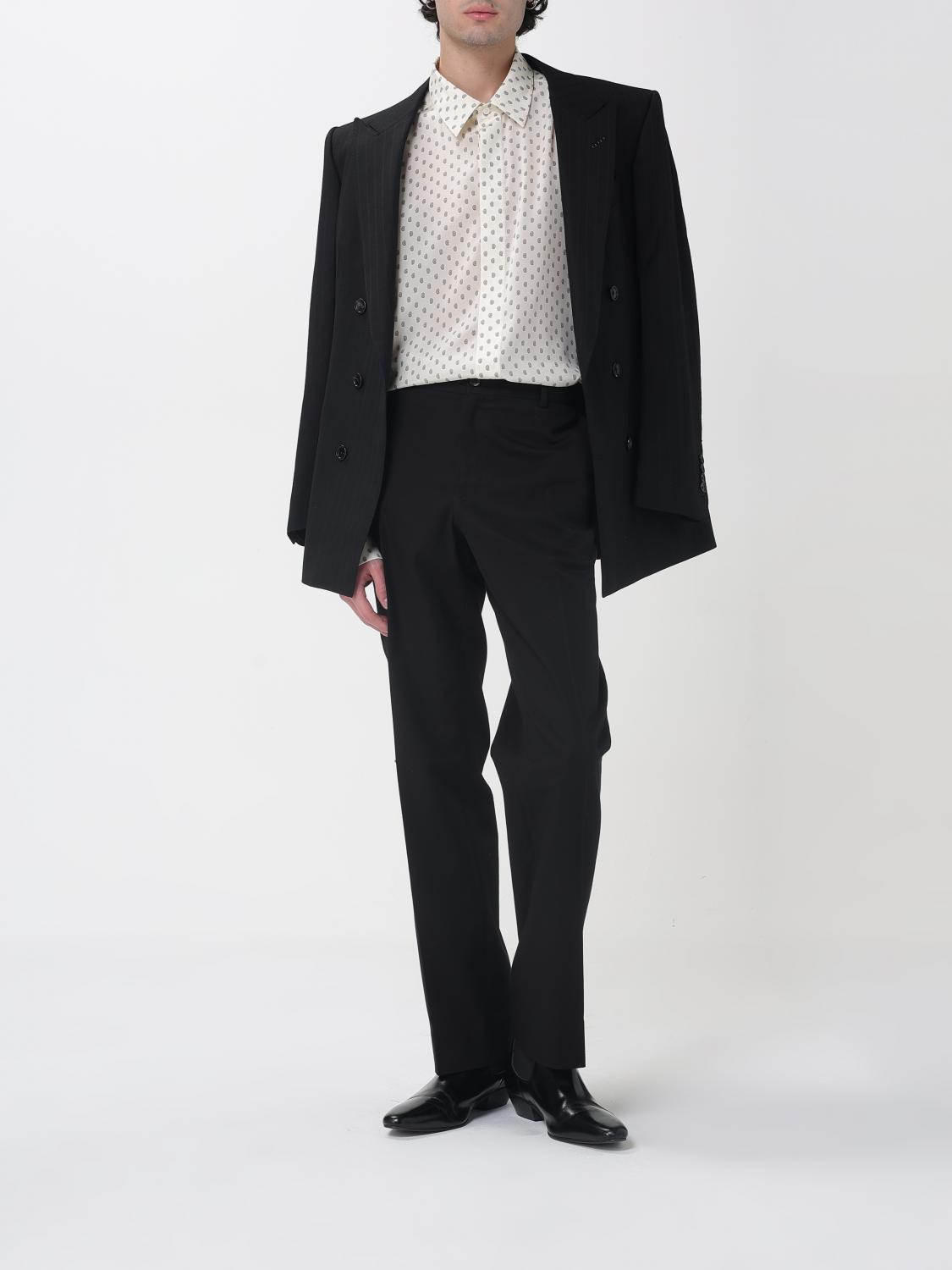 [Tom Ford] Shirts Long Sleeve SS26 HRN004FMS082 WUC