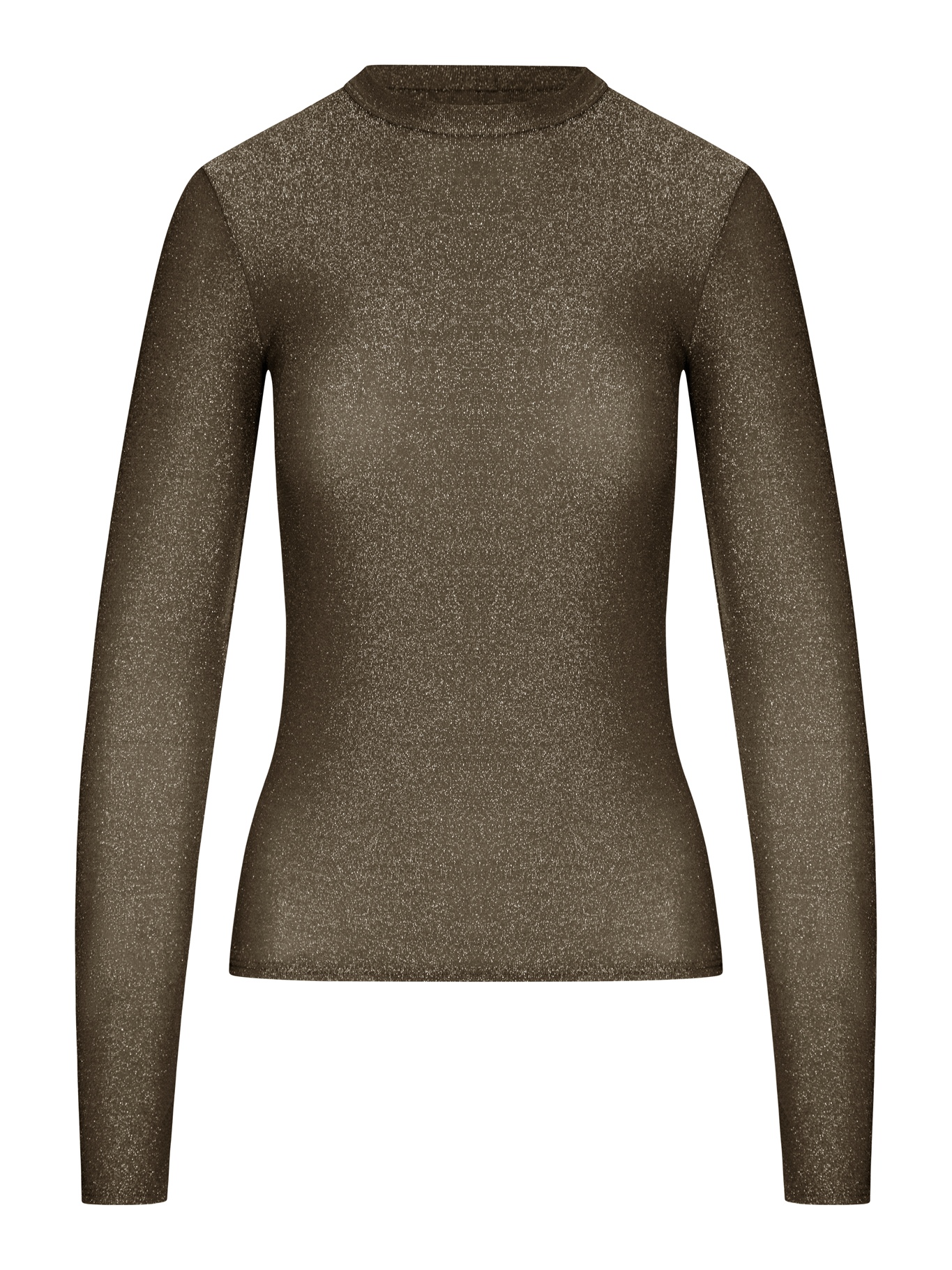 [Forte Forte] T-shirts Long Sleeve FW26 15090F50A1008 DARK GOLD