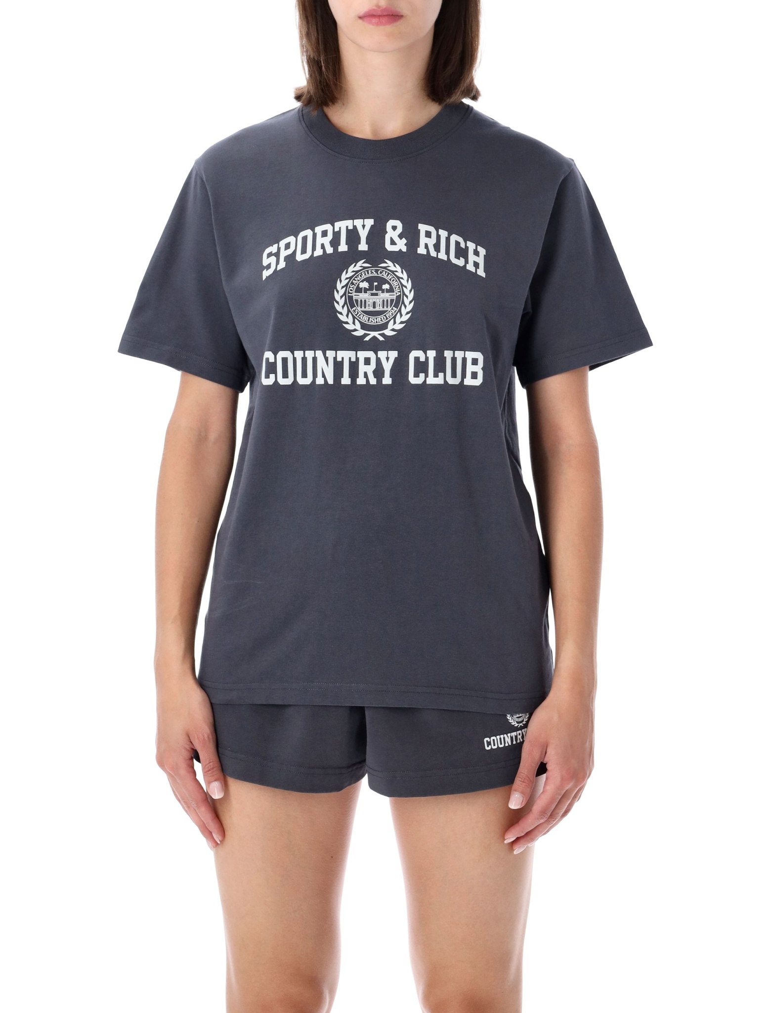 [SPORTY & RICH] T-shirts Short Sleeve FW26 TO119711218GY254033