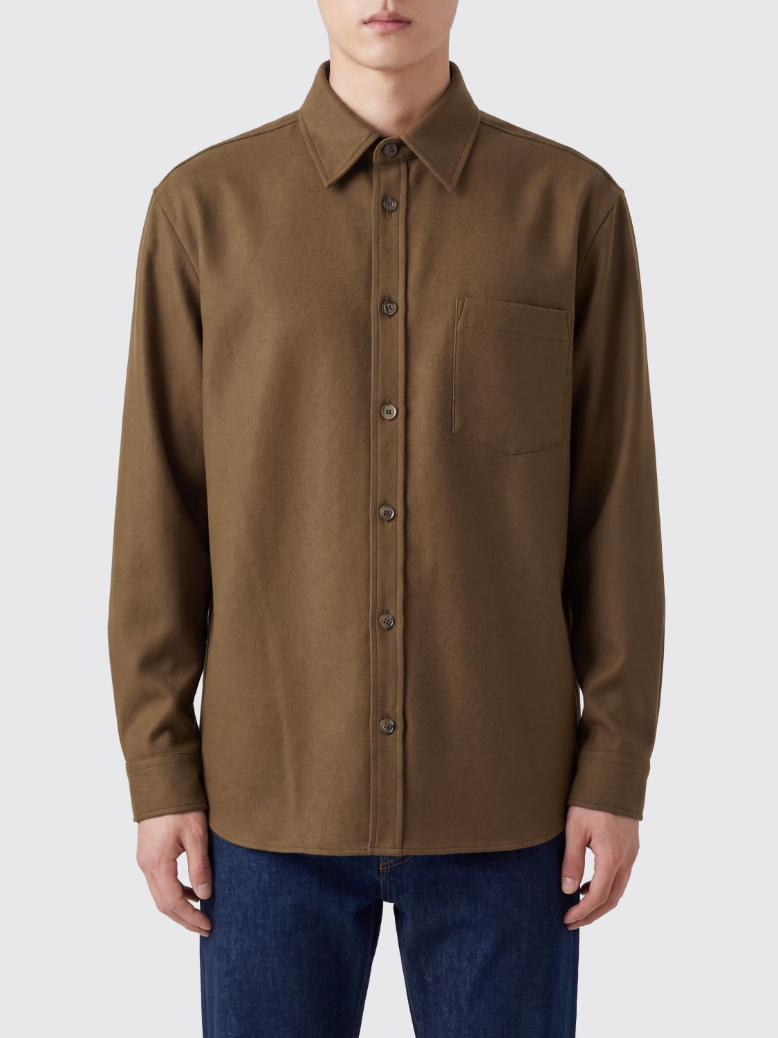 [A.P.C.] Shirts Long Sleeve SS26 PSALPH32058 JAA