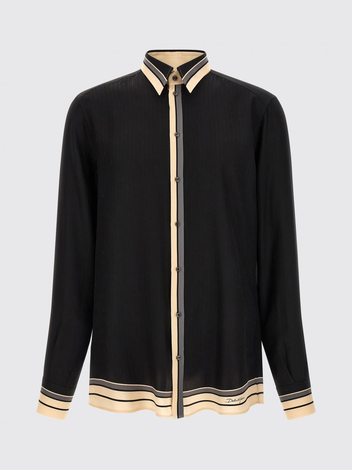 [Dolce & Gabbana] Shirts Long Sleeve SS26 G5ML1THI11T HN5WH