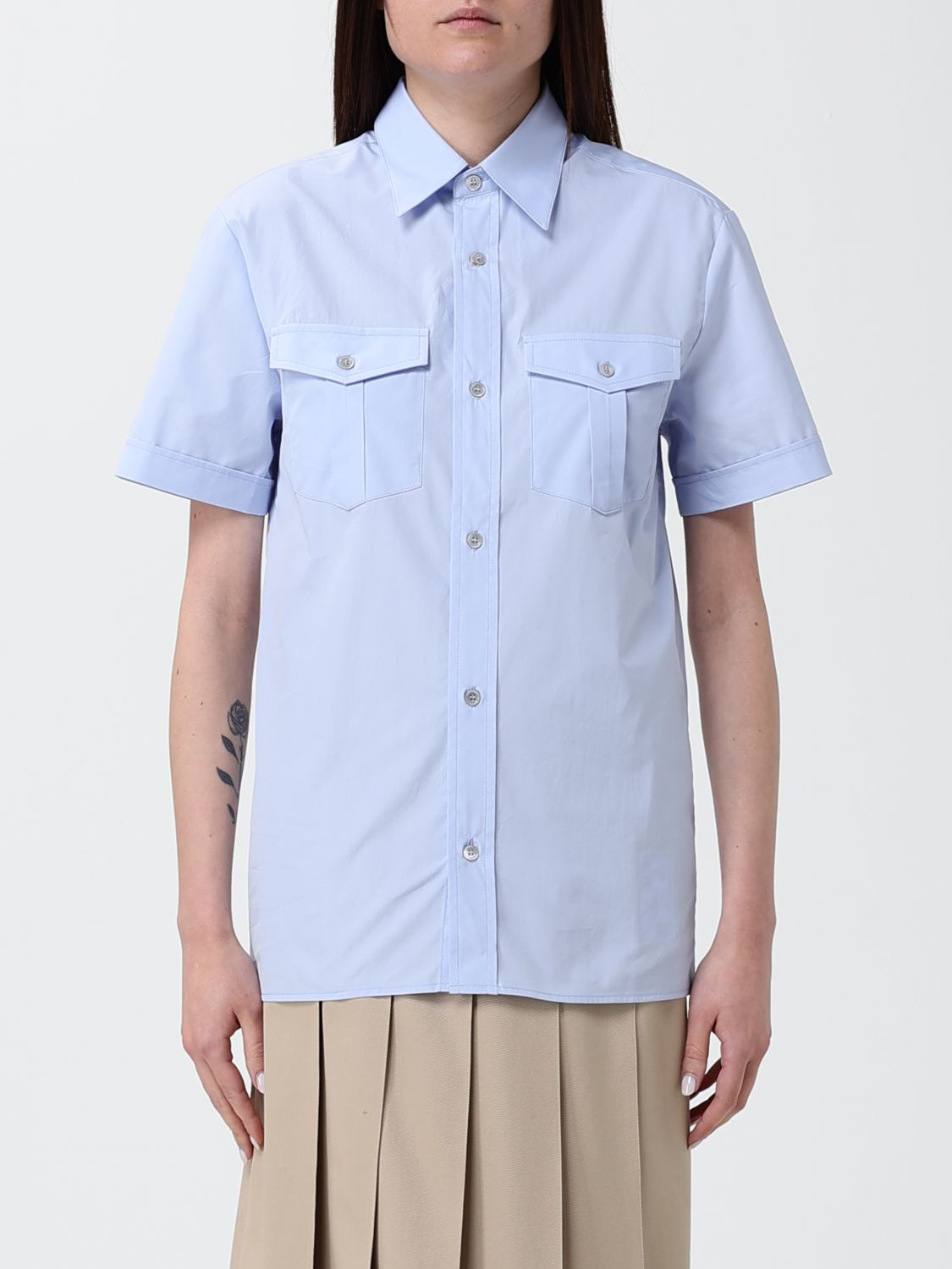 [A.P.C.] Shirts Long Sleeve SS26 COHLEF12664 IAA
