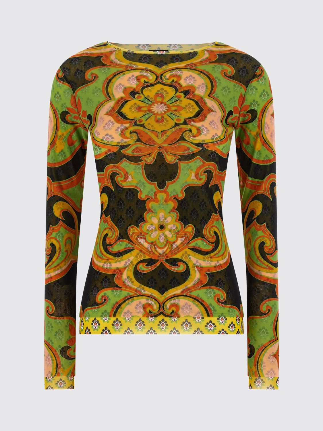 [Etro] T-shirts Long Sleeve SS26 WRJA003899IAS67 X0812