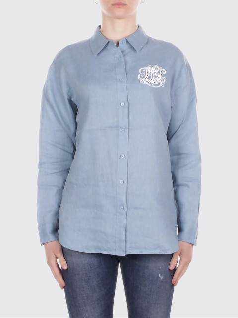 [LAUREN RALPH LAUREN] Shirts Long Sleeve SS26 200P08913 001