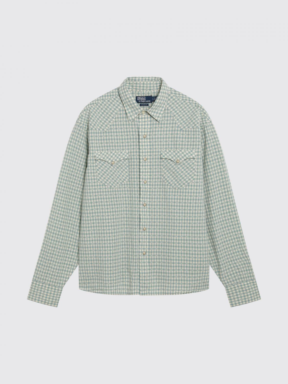 [Polo Ralph Lauren] Shirts Long Sleeve SS26 710P08235 001