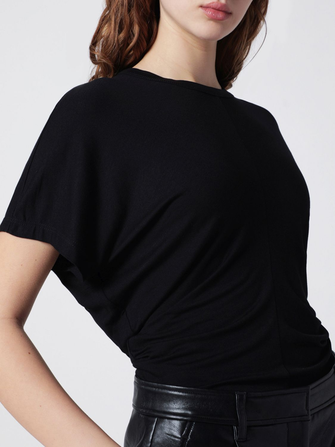 [Anine Bing] T-shirts Short Sleeve SS26 A0812002 BLK26