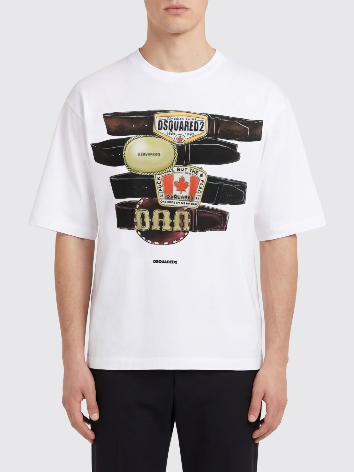 [Dsquared2] T-shirts Short Sleeve SS26 S78GD0113D20033 100
