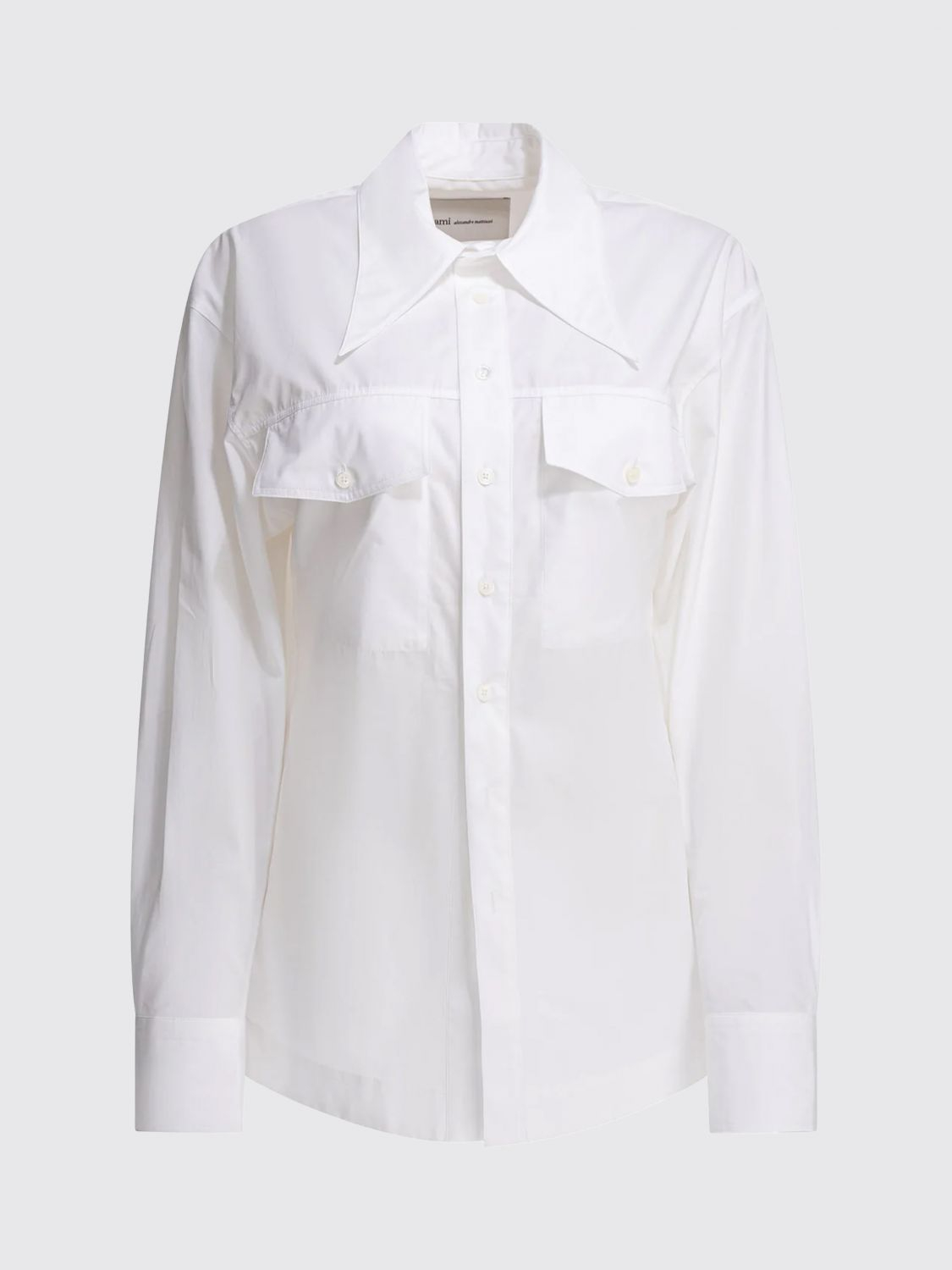 [Ami Paris] Shirts Long Sleeve SS26 FSH807CO0063 100