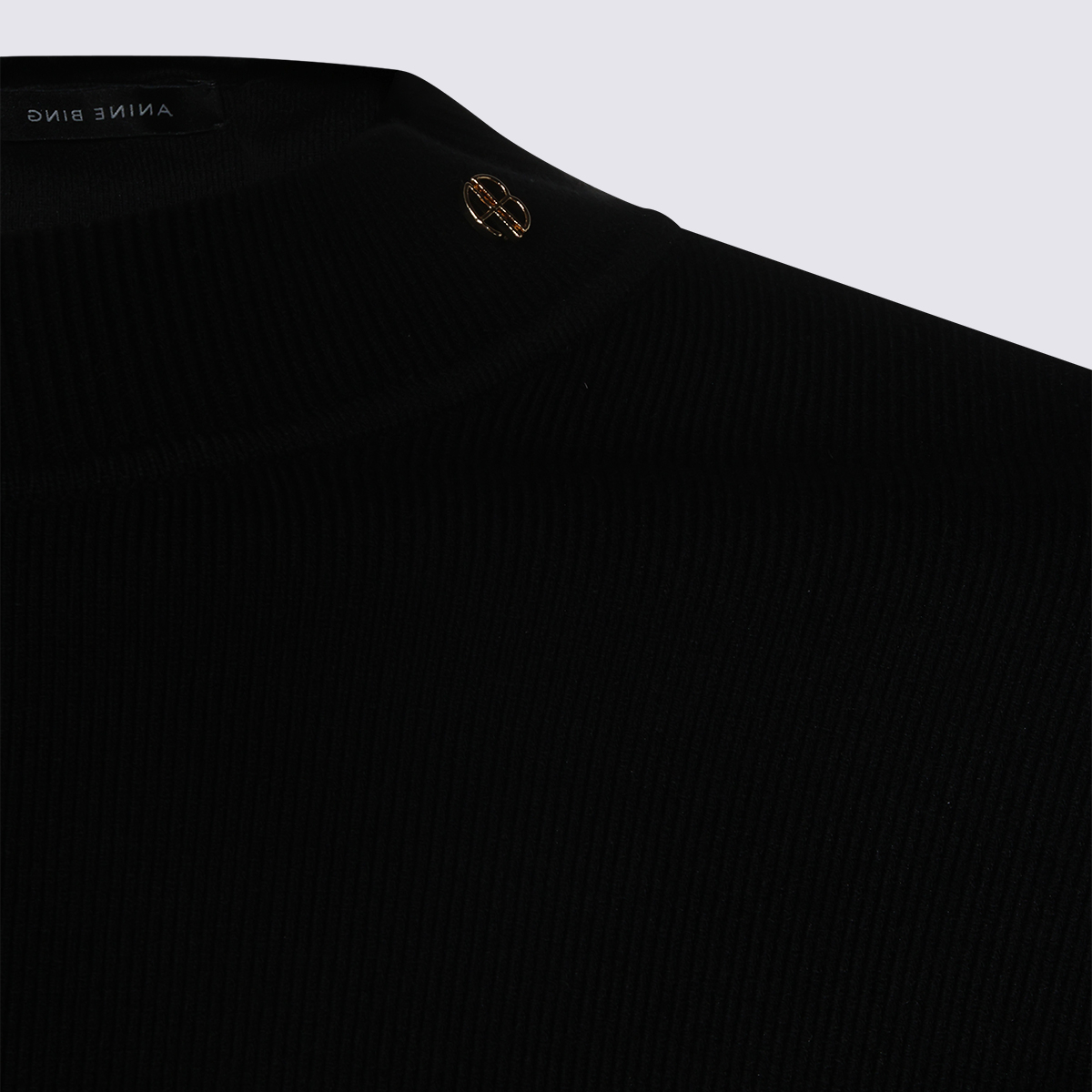 [Anine Bing] Long sleeve dress FW26 A0212718BLK26
