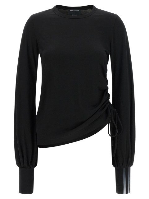 [Y-3] T-shirts Long Sleeve FW26 KS1425BLACK