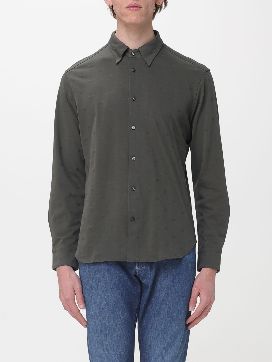 [Emporio Armani] Shirts Long Sleeve SS26 EM005446AF10762 F8248