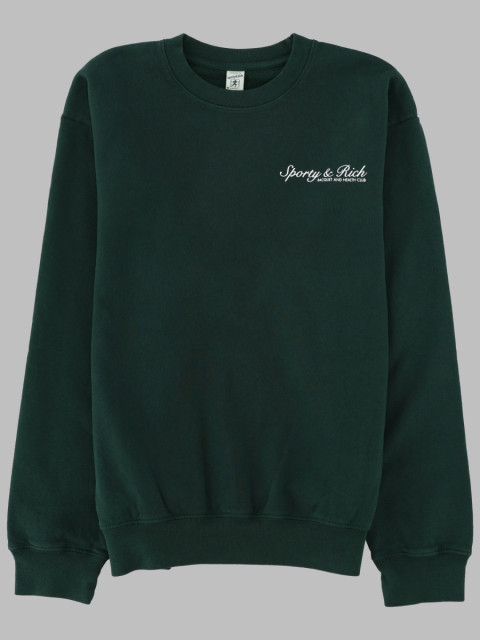 [SPORTY&RICH] Sweatshirt FW25 ST07161325GR10_FOREST