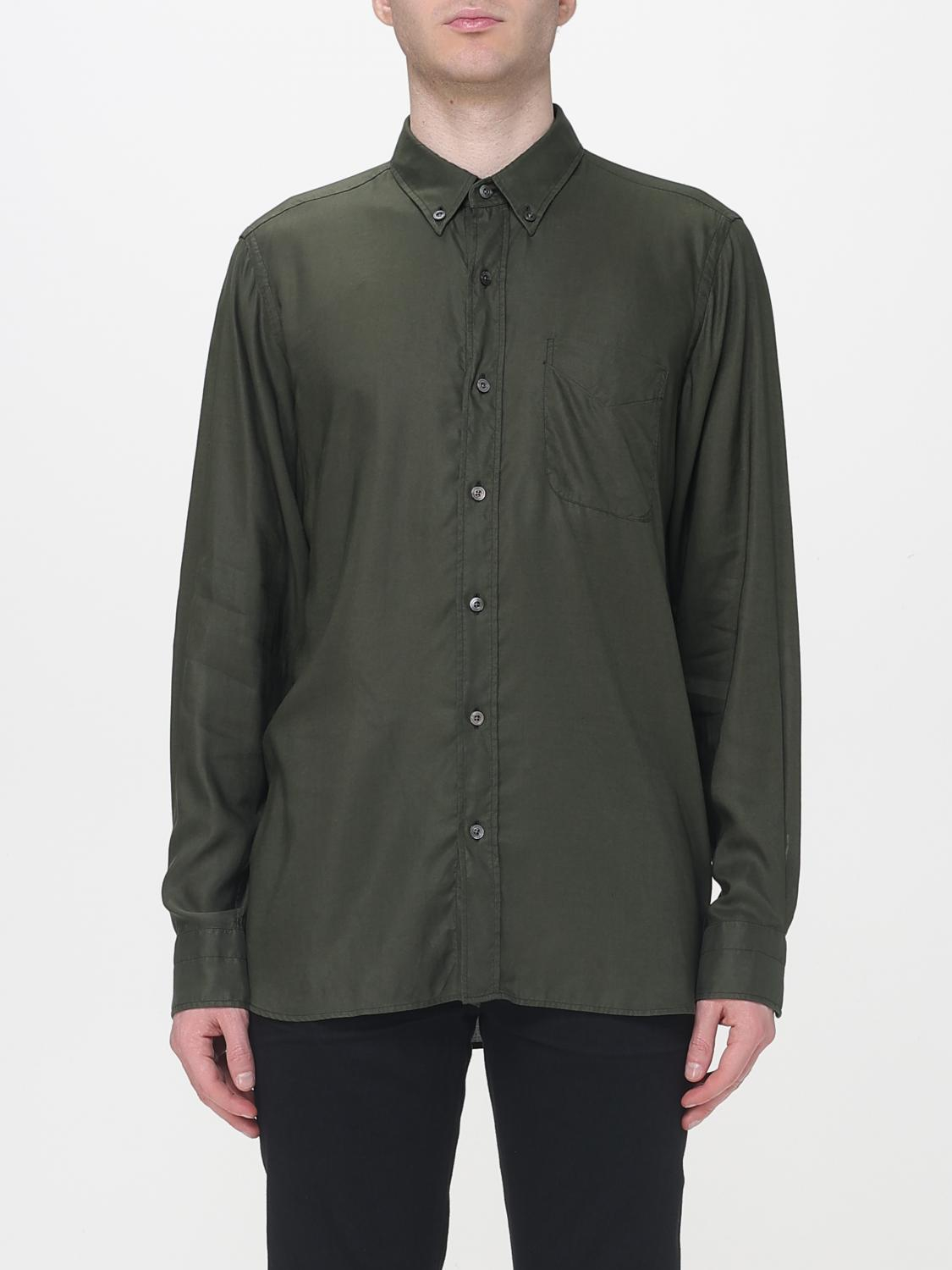 [Tom Ford] Shirts Long Sleeve SS26 HSO002FMT058 GAL