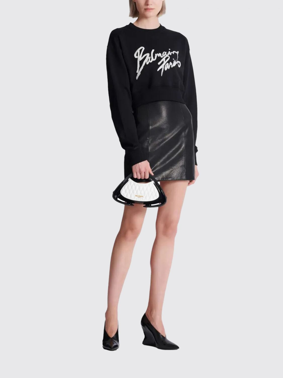 [Balmain] Sweatshirt SS26 GF1JO080BD41 EAB