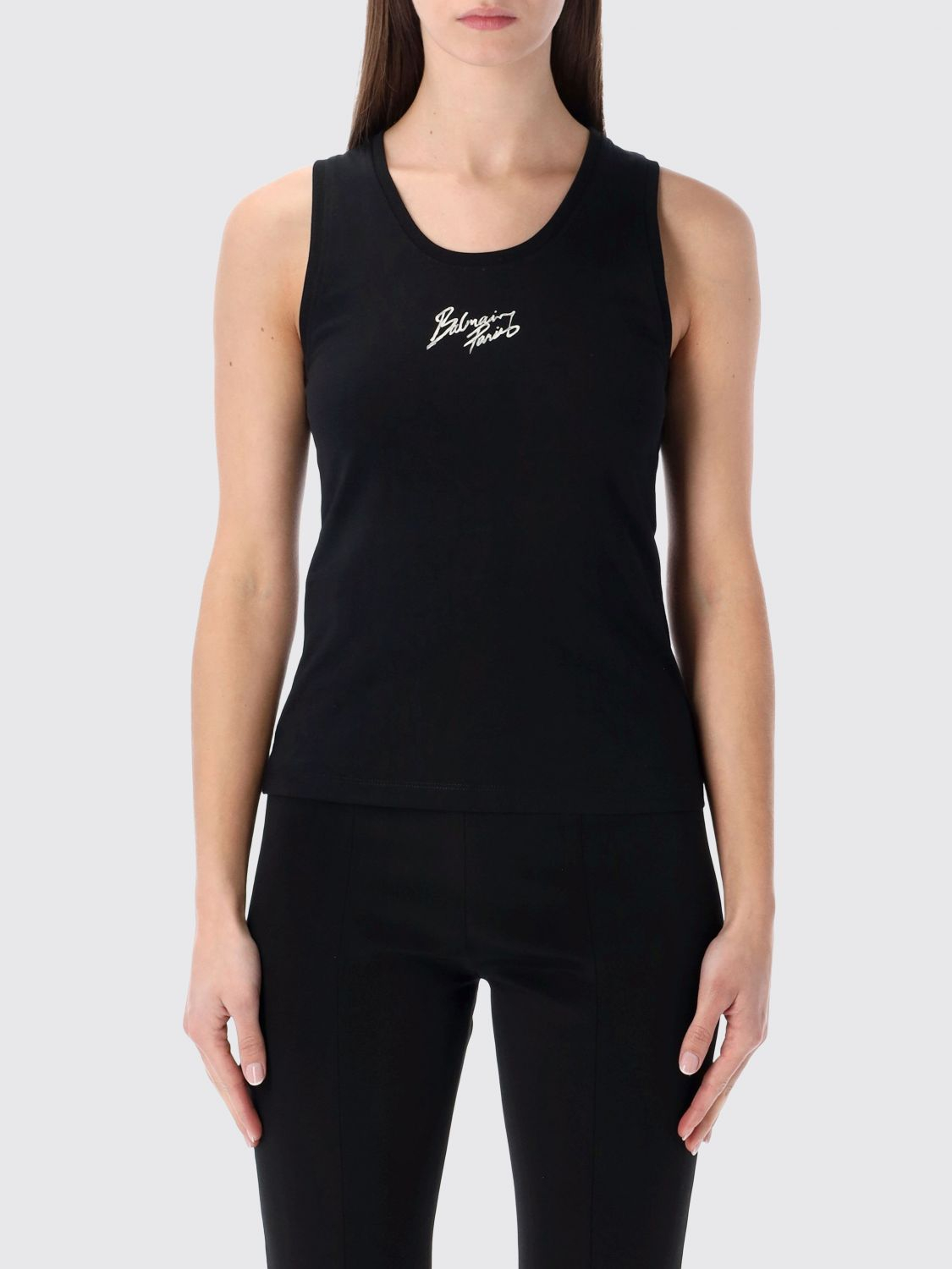 [Balmain] Tank top SS26 GF1EB075BD40 EAB