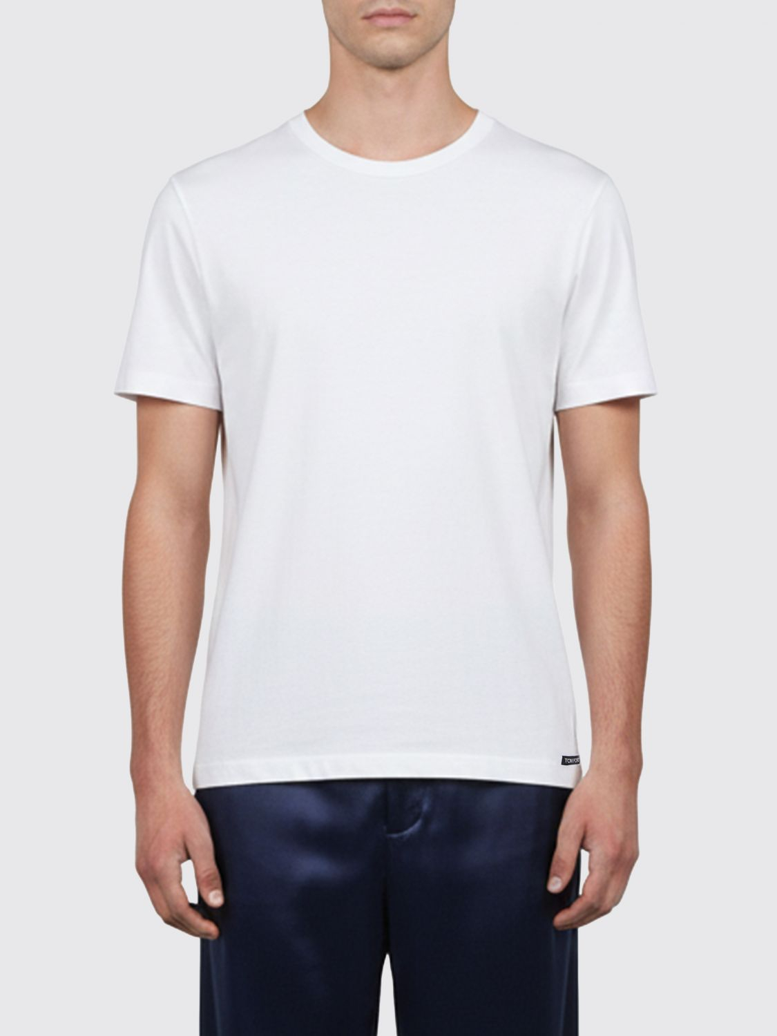 [Tom Ford] T-shirts Short Sleeve SS26 T4M081040 100