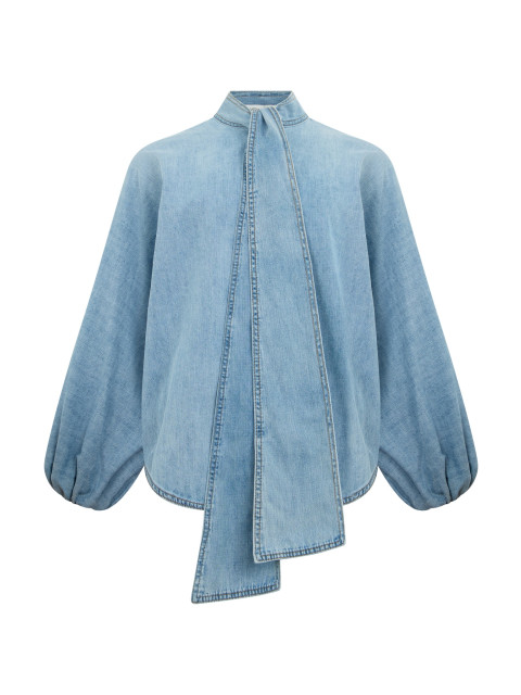 [Zimmermann] Shirt FW26 8401TSS262_SKYLK