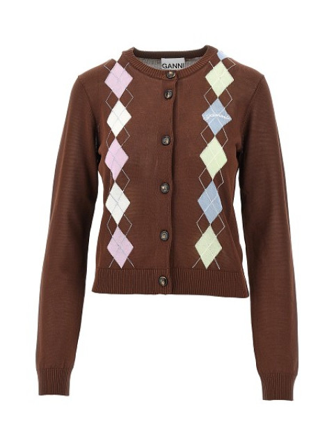 [GANNI] Cardigan FW26 A1160009.05H-05H