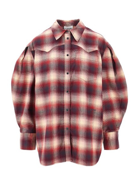 [GANNI] Shirt FW26 A1040415.266-266
