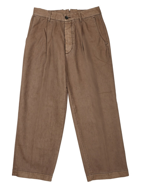 [NINE:INTHE:MORNING] Trousers FW25 PHL06_U13TORTOT