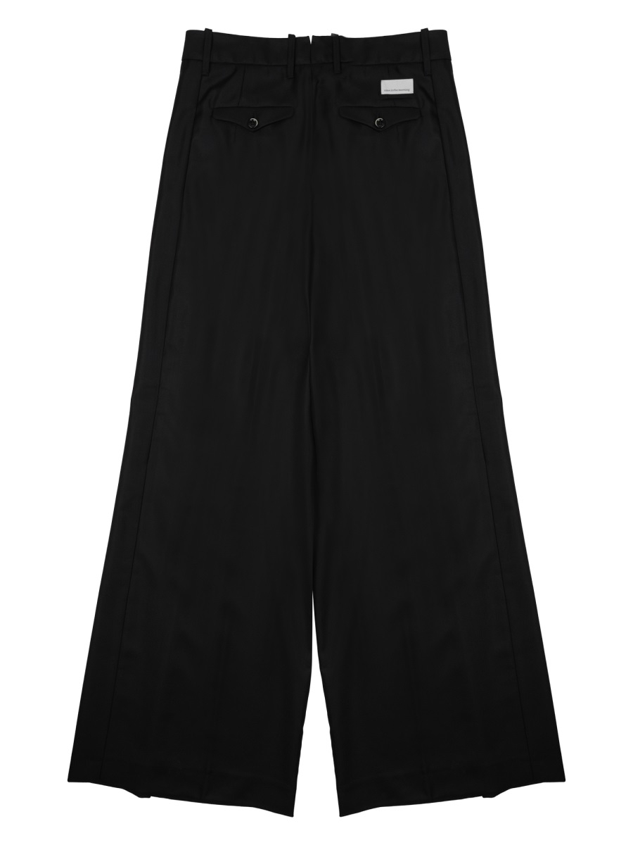 [NINE:INTHE:MORNING] Trousers FW25 PE80_U21NERO