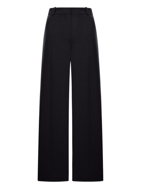 [TOTEME] Pants FW25 254WRB0303FB0475_BLACK001