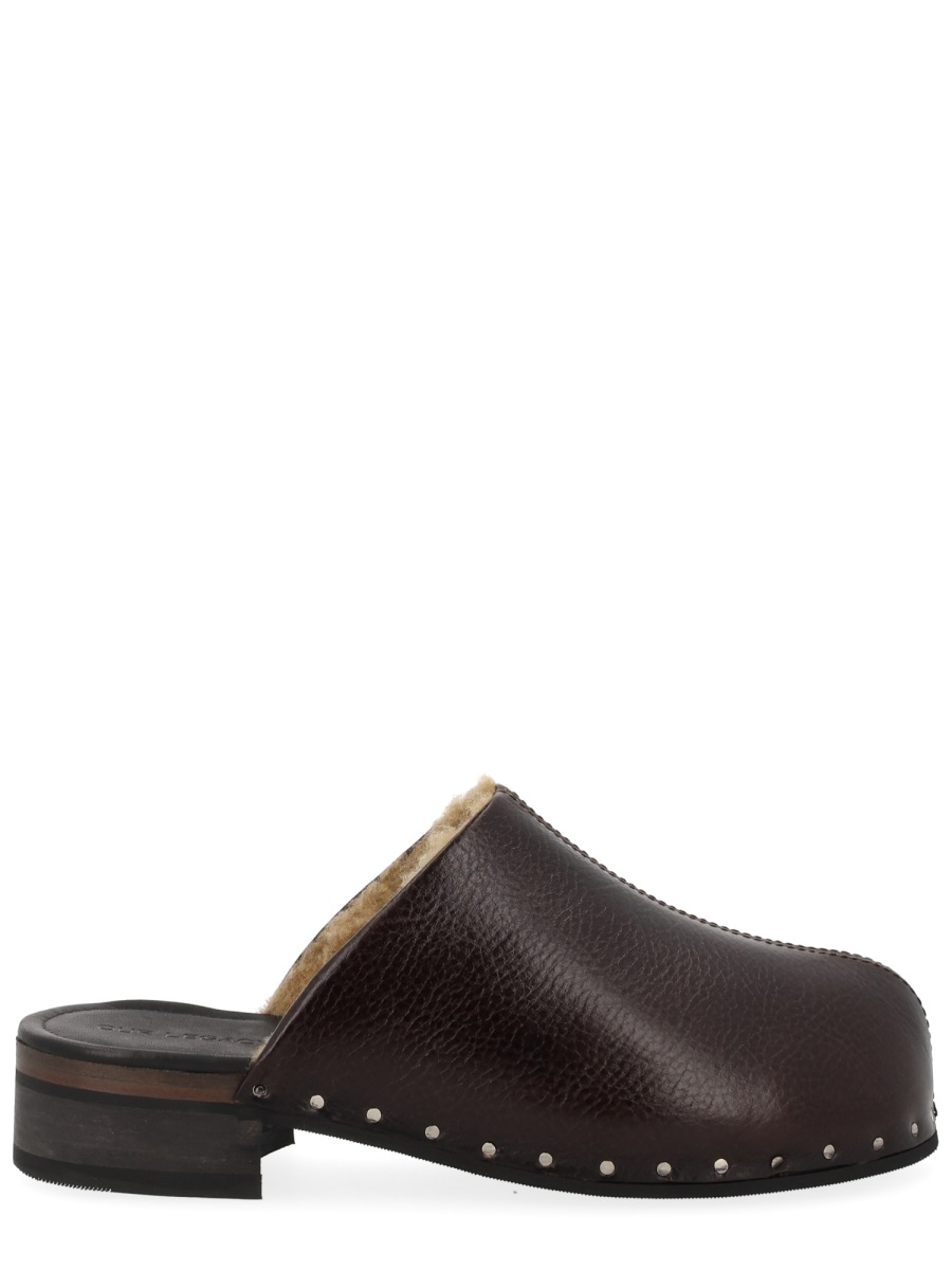 [Our Legacy] Mules FW25 A4257NDA_DEEPAMERICANOLEATHER