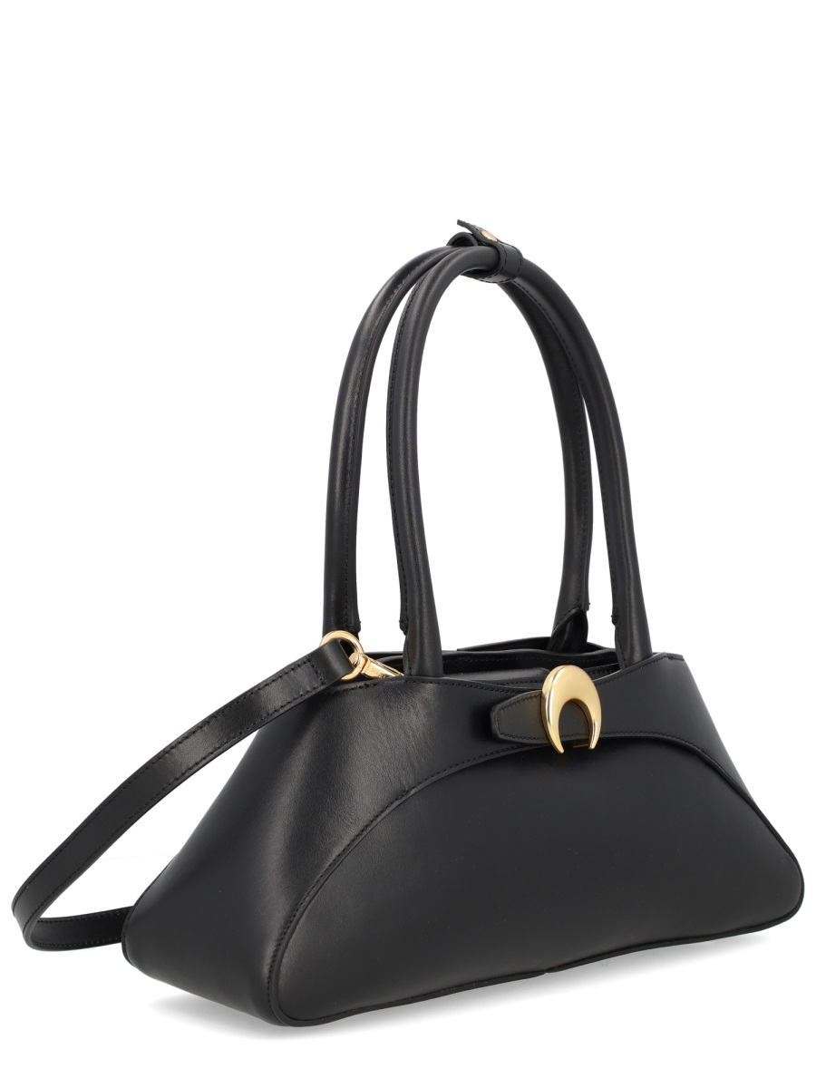 [MARINE SERRE] Shoulder bag FW25 WSB004A_RLEA0038BK99