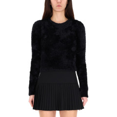 [MARINE SERRE] Sweatshirt FW25 WTK037A_CKNI0535BK99