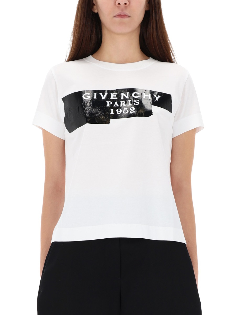 [Givenchy] T-shirts Short Sleeve FW25 BW70FJP78U_100