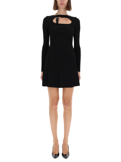 [VERSACE JEANS COUTURE] Long sleeve dress FW25 79HAOM01_CMH23899