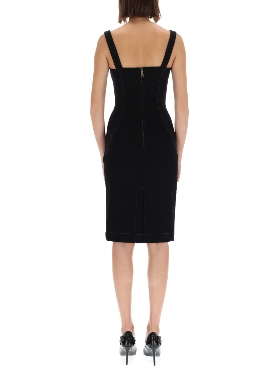 [VERSACE JEANS COUTURE] Sleeveless dress FW25 79HAO94M_DT037909