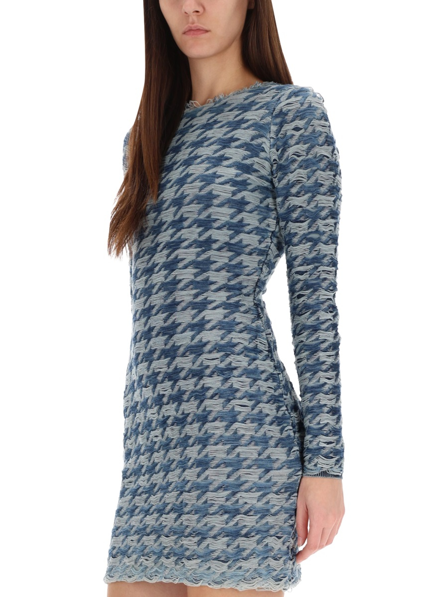 [Diesel] Long sleeve dress FW25 A21446_0EGCA8ATA