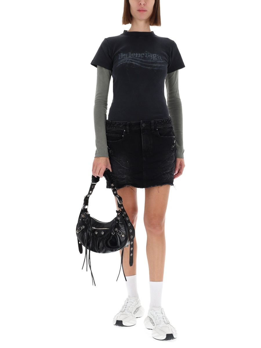 [Balenciaga] Mini skirt FW25 852324_TTW671037