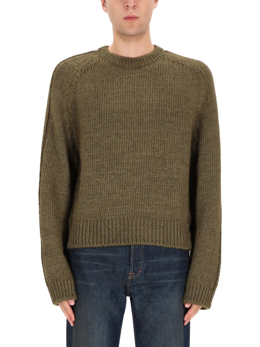 [Our Legacy] Knitwear FW25 M4253TF_FLUSHGREENRUSTICWOOLSILK