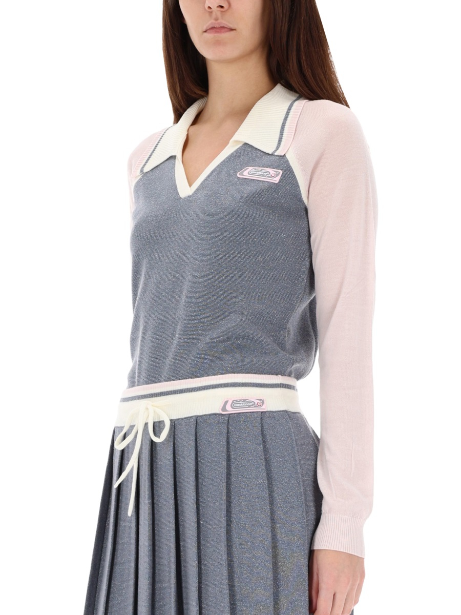 [Casablanca] Shirts Long Sleeve FW25 W-AW25-KW-1127_01SILVER