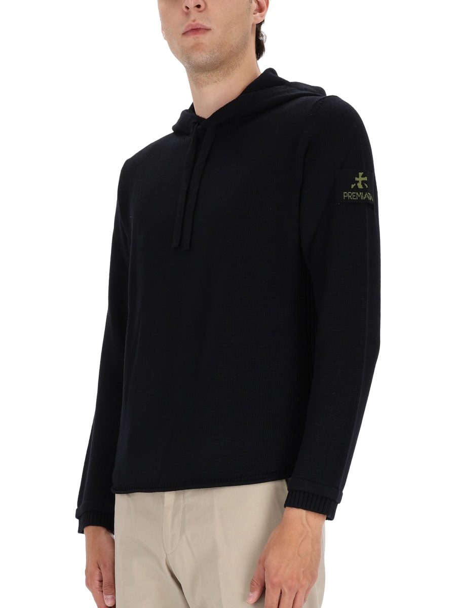 [Premiata] Hoodie FW25 PMG23_BLACK